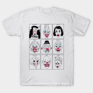 Clown Masks AHS T-Shirt